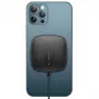 USAMS US-CD159 Caricatore wireless magnetico 15W extra sottile per iPhone 12 serie nero