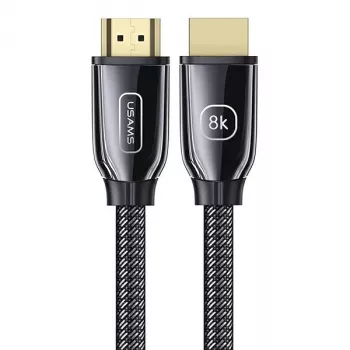 USAMS Cavo HDMI 2.1 3m Ultra HD 8K 48Gbps nero SJ498HD01