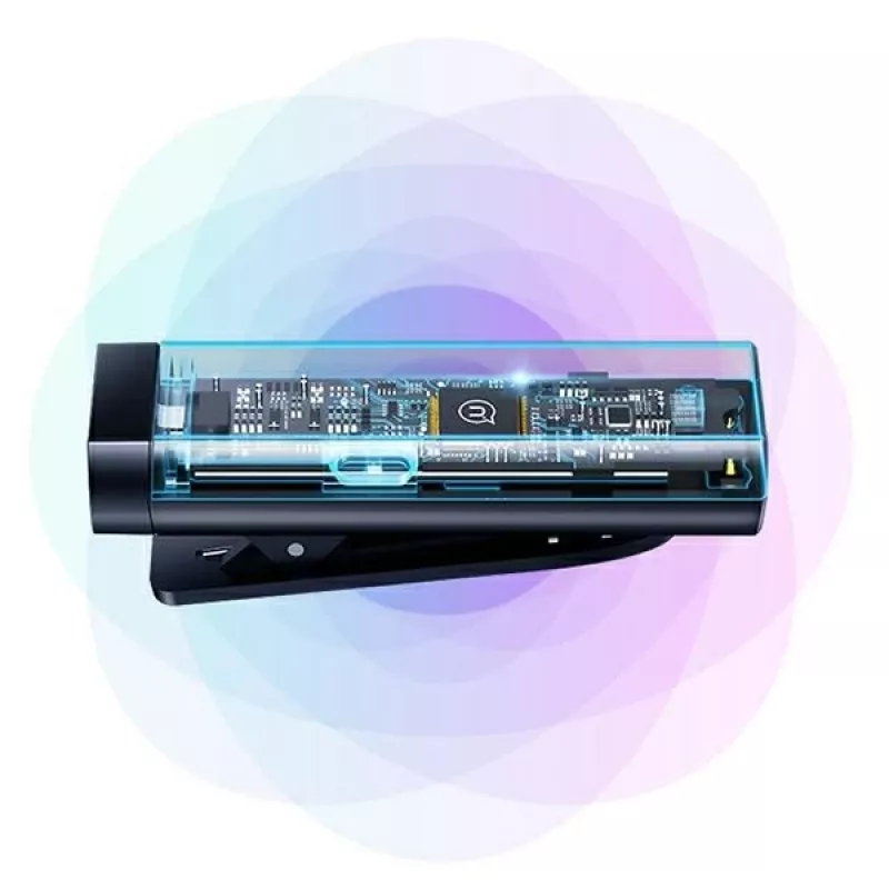 USAMS Microfono lavalier wireless ENC 2,4 GHz USB-C ZB243MKF01 (US-ZB243)