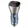 USAMS C29 45W 2xUSB-A Caricatore auto ricarica rapida oro chiaro CC154CC01 (US-CC154)