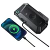 USAMS Jumpstarter Power bank 8000mAh con torcia LED nero ZB287
