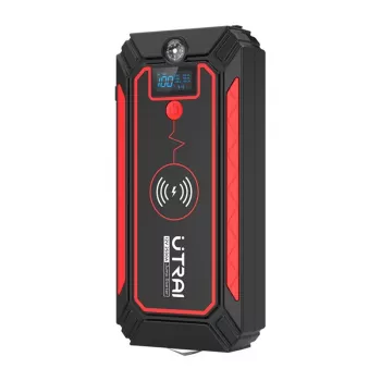 UTRAI JS4 Avviatore auto 2500A Peak 24000mAh 12V Jump Starter con schermo LCD