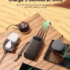 VEGER powerbank Tank Boost PD QC3.0 5A 130W 56000 mAh nero W5001C