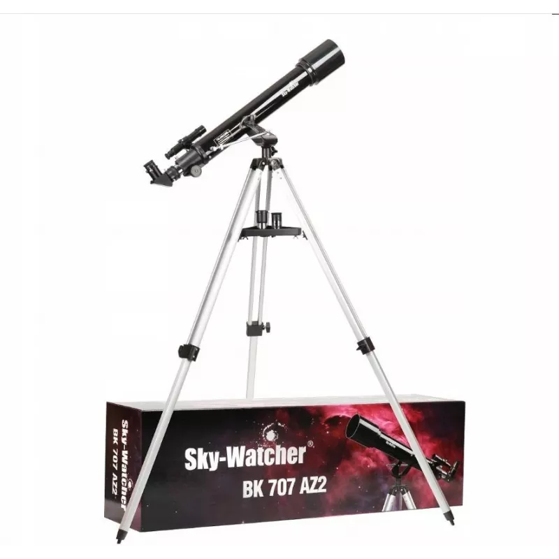Sky-Watcher Mercury 70/700 AZ2 telescopio rifrattore 140x nero