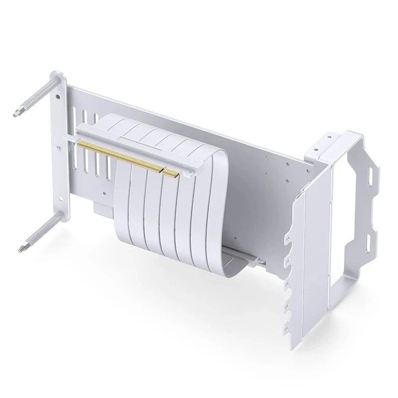 Jonsbo A50 kit di montaggio verticale GPU, cavo riser PCIe 5.0 175mm - bianco