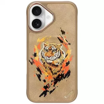 Nimmy Tygrys custodia MagSafe per iPhone 16 marrone chiaro
