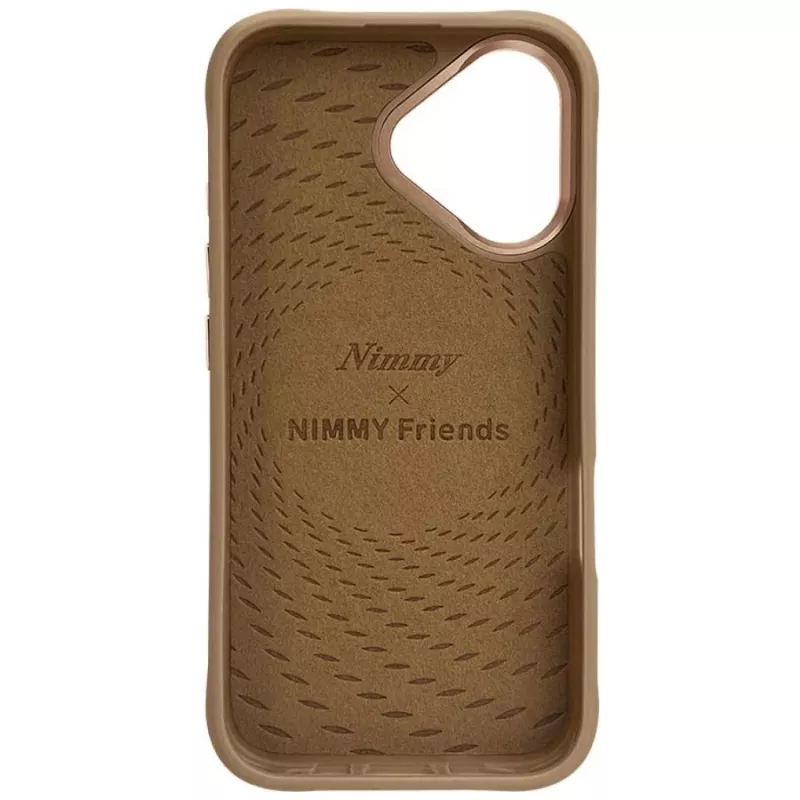 Nimmy Tygrys custodia MagSafe per iPhone 16 marrone chiaro