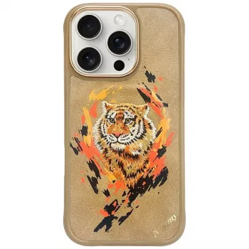 Nimmy Tygrys custodia MagSafe per iPhone 16 Pro marrone chiaro