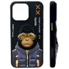 Nimmy Cool&Cute 2.0 Monkey custodia per Apple iPhone 15 Pro 6,1