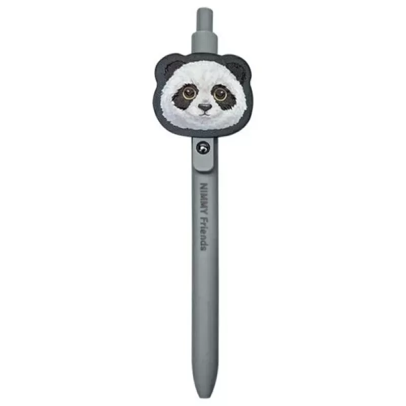 Nimmy set quaderno e penna 2-in-1 nero Big Eyed Pet 2.0 Panda