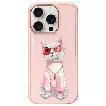 Nimmy Glasses Cool Cat Cover posteriore per Apple iPhone 16 Pro Max 6,9