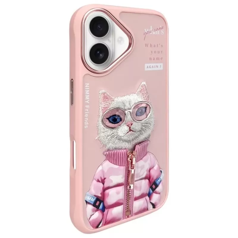 Nimmy Cool&Cute 2.0 Cat Cover posteriore per Apple iPhone 16 6,1