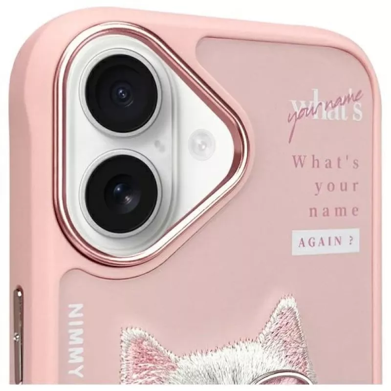 Nimmy Cool&Cute 2.0 Cat Cover posteriore per Apple iPhone 16 6,1