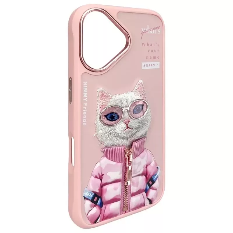 Nimmy Cool&Cute 2.0 Cat Cover posteriore per Apple iPhone 16 6,1