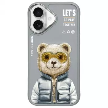 Nimmy Cool&Cute 2.0 Bear Cover per Apple iPhone 16 6,1