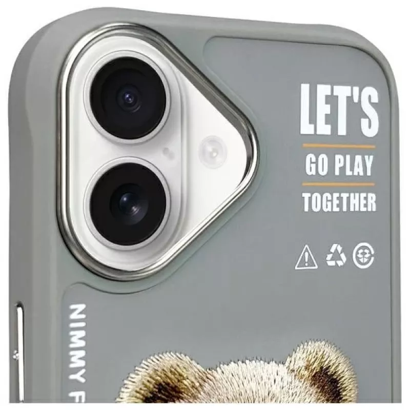 Nimmy Cool&Cute 2.0 Bear Cover per Apple iPhone 16 6,1