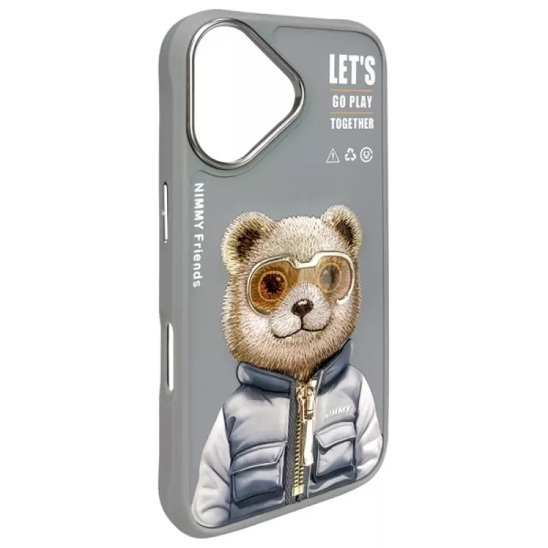 Nimmy Cool&Cute 2.0 Bear Cover per Apple iPhone 16 6,1