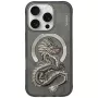 Nimmy Dragon Cover MagSafe per iPhone 16 Pro grigio