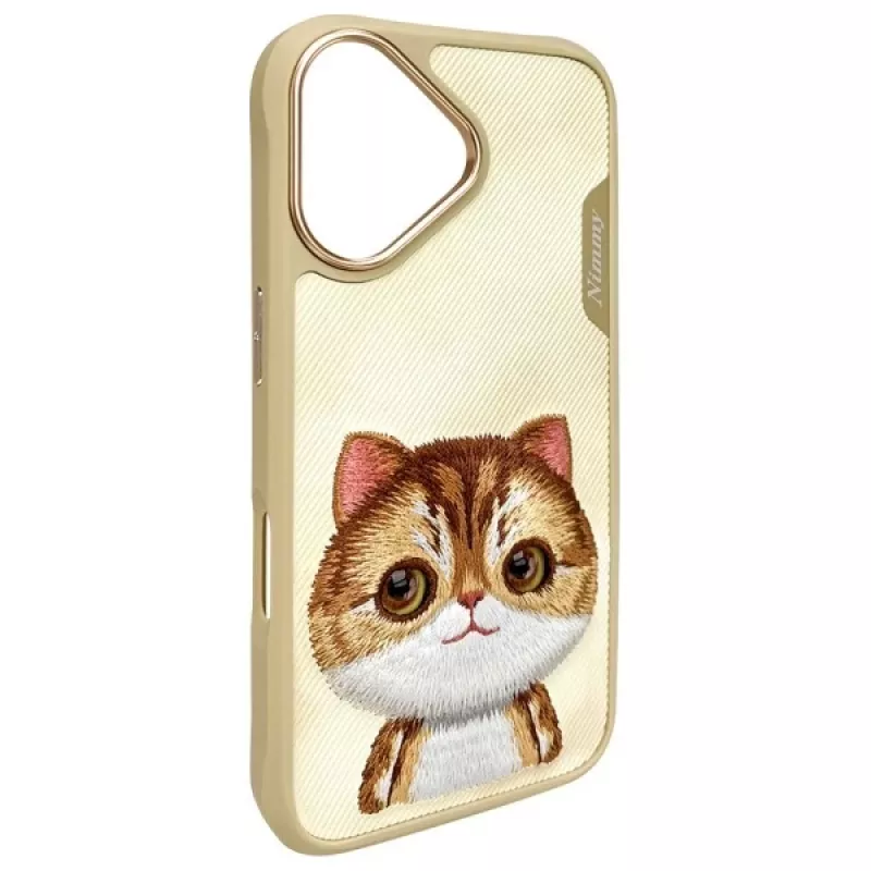 Nimmy Big Eyed Pet 2.0 Cat Cover per Apple iPhone 16 6,1