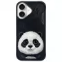 Nimmy Big Eyed Pet 2.0 Panda Cover per Apple iPhone 16 6.1 nero