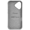 Nimmy Pantera Cover MagSafe per Apple iPhone 16 - grigio chiaro