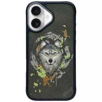 Nimmy Wilk Cover MagSafe per iPhone 16 grigio scuro