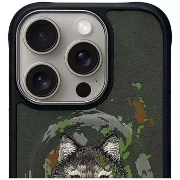 Nimmy Wilk Cover MagSafe per Apple iPhone 16 Pro grigio scuro