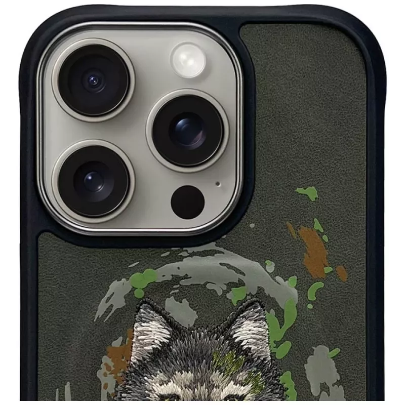 Nimmy Wilk Cover MagSafe per Apple iPhone 16 Pro grigio scuro