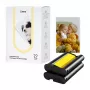 Liene PixCut set carta fotografica e cartucce d'inchiostro 4x6, 72 fogli, lucida, sublimazione termica