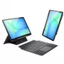 Dux Ducis DK Series custodia con tastiera per Samsung Galaxy Tab S10 FE+ (Plus) con retroilluminazione - nero