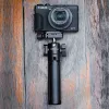 ULANZI SB5812 Treppiede in Lega di Alluminio U-Pod con slitta a freddo per fotocamera e smartphone, nero