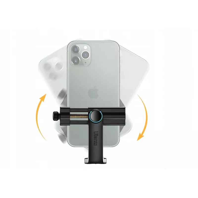 Ulanzi ST-17 Supporto girevole a 360° per telefono su treppiede - Nero