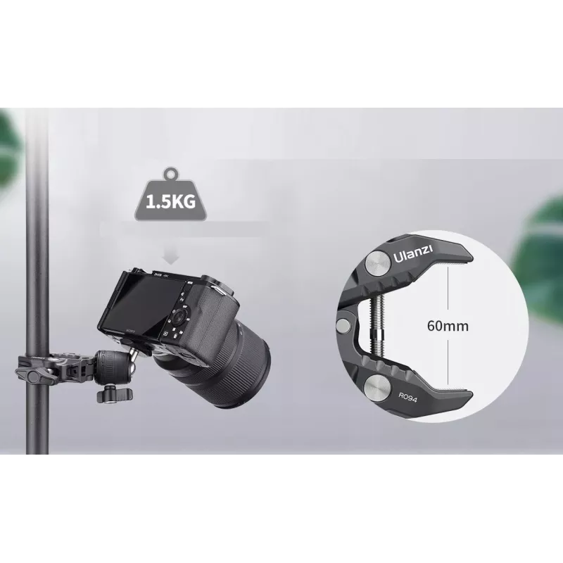 Ulanzi R099 Super Clamp con testa a sfera