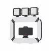 Ulanzi U200 Luce LED Video con supporto per smartphone - Bi-Color 2500K-8500K