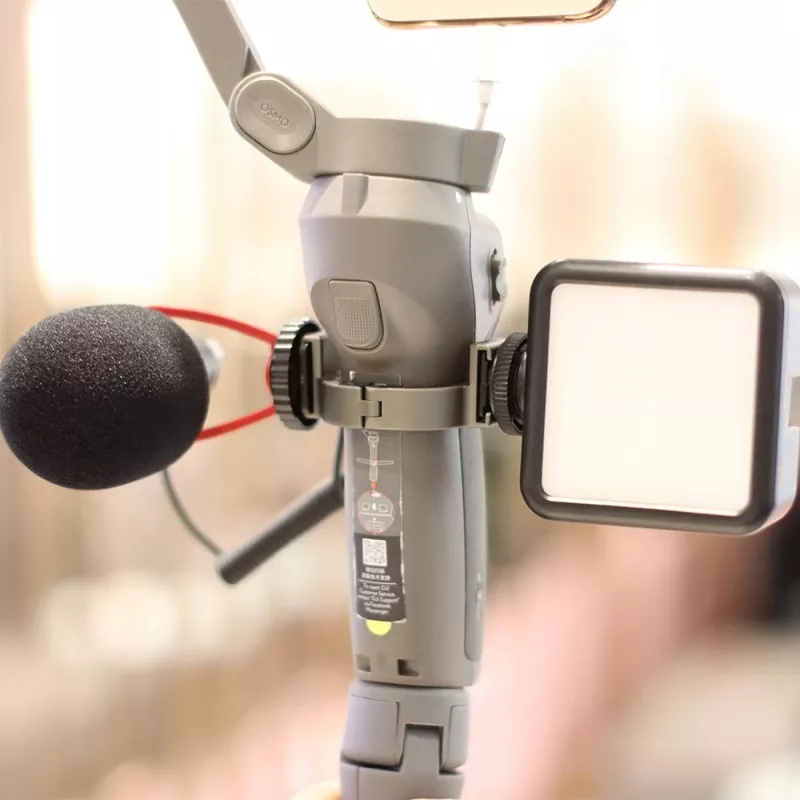 Ulanzi R037 Adattatore slitta a freddo per DJI Osmo Mobile 3 - Nero