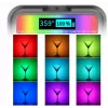 Ulanzi VL49 Luce LED Video RGB, 2500K-9000K, 6W, 2000mAh