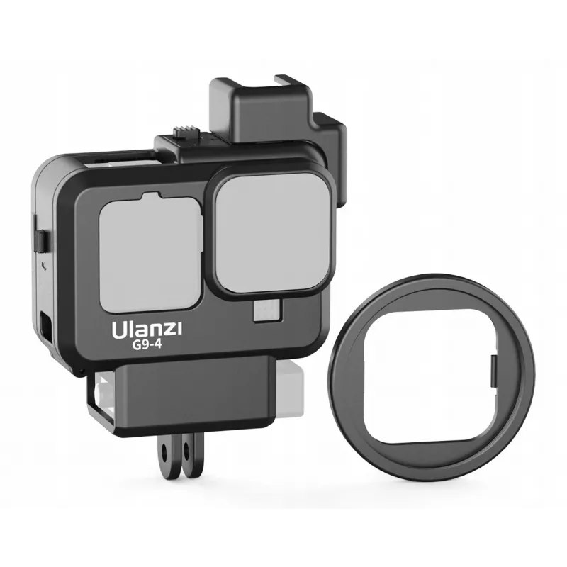 Ulanzi SB6049 supporto a telaio + adattatore microfono + set filtri per GoPro HERO 9/10 Black