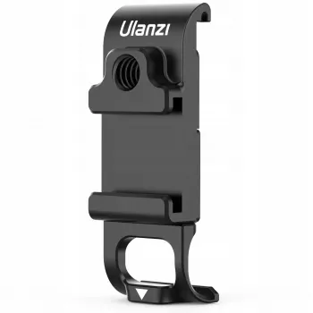 Ulanzi G9-6 Coperchio Laterale Batteria con slitta a freddo e filettatura 1/4 di pollice per GoPro Hero 9/10/11/12 Nero