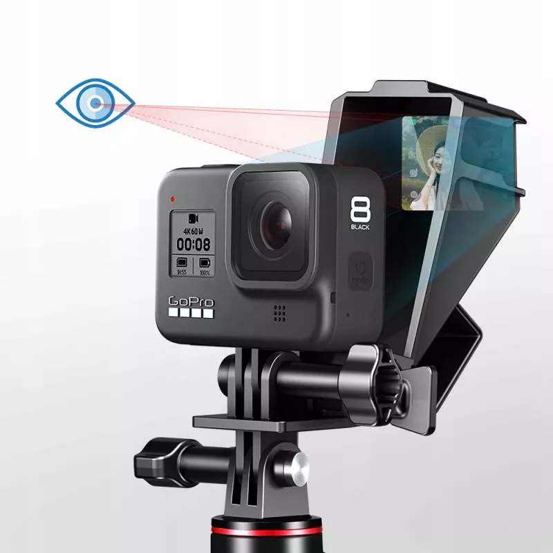 Ulanzi GP-5 Specchio Flip per Vlogging con adattatore hot shoe