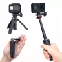 ULANZI MT-09 Mini treppiede, monopiede e impugnatura per GoPro, SJCAM, Xiaomi, DJI Osmo Action, nero