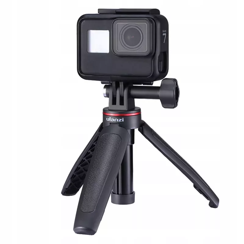 ULANZI MT-09 Mini treppiede, monopiede e impugnatura per GoPro, SJCAM, Xiaomi, DJI Osmo Action, nero