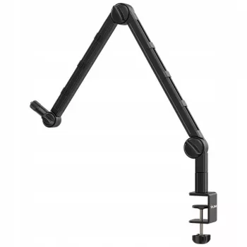 Ulanzi LS25 morsetto a C da tavolo supporto studio per fotocamera, microfono, luce LED, nero