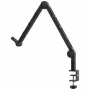 Ulanzi LS25 morsetto a C da tavolo supporto studio per fotocamera, microfono, luce LED, nero