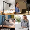 Ulanzi LS25 morsetto a C da tavolo supporto studio per fotocamera, microfono, luce LED, nero