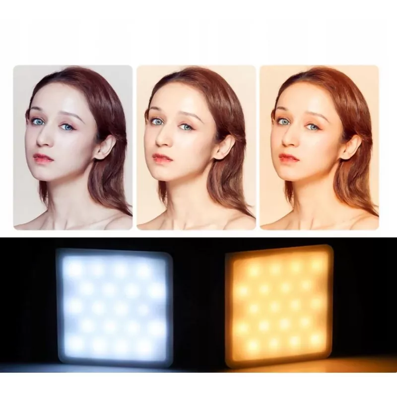 Ulanzi VL49 RGB Pro LED video light 60 LED 2500mAh con attacco magnetico e griglia