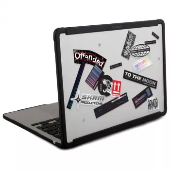 Skinarma Henko custodia rigida per MacBook Air 13 pollici (2018-2020) - Frost Clear