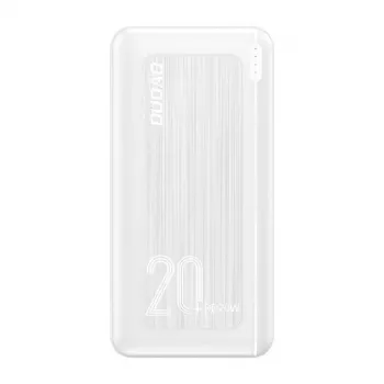 Dudao K12PQ+ powerbank 20000mAh 20W bianco