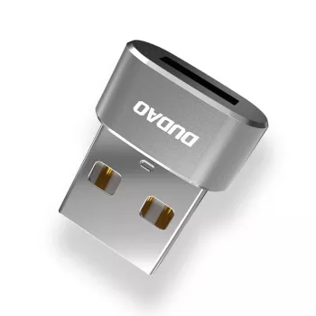 Dudao L16AC adattatore USB-A a USB-C - Space Gray