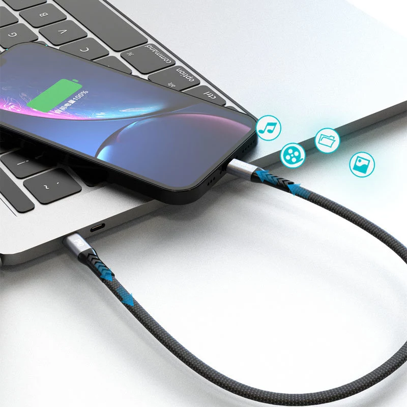 Dudao L10P cavo USB-C a Lightning 20W 0,23m bianco