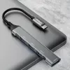 Dudao A16T hub USB-A 4 porte USB 2.0 nero